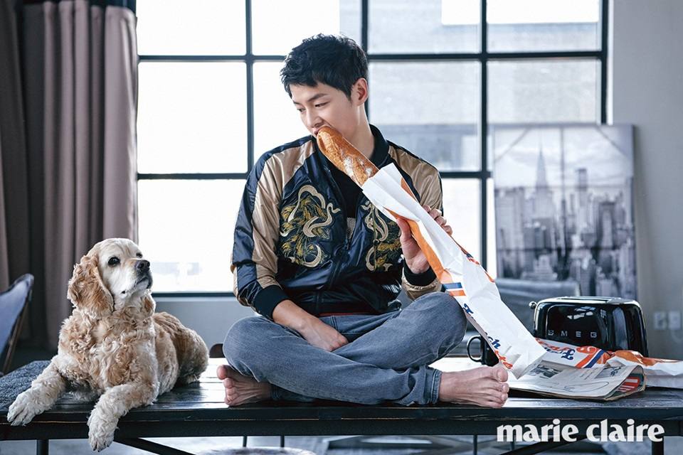 Song Joong Ki @ Marie Claire Korea June 2016