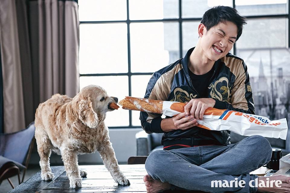 Song Joong Ki @ Marie Claire Korea June 2016