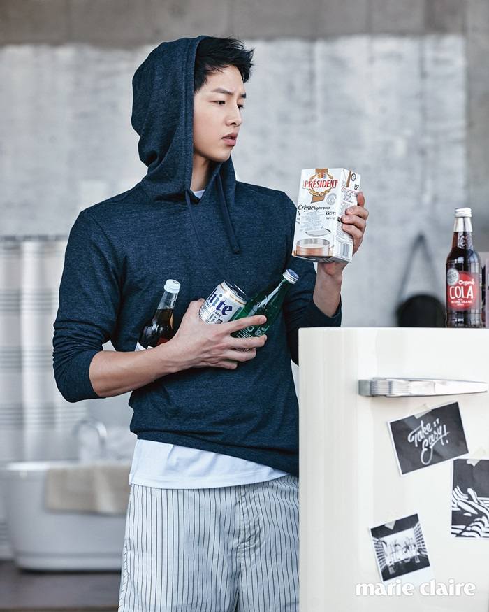 Song Joong Ki @ Marie Claire Korea June 2016