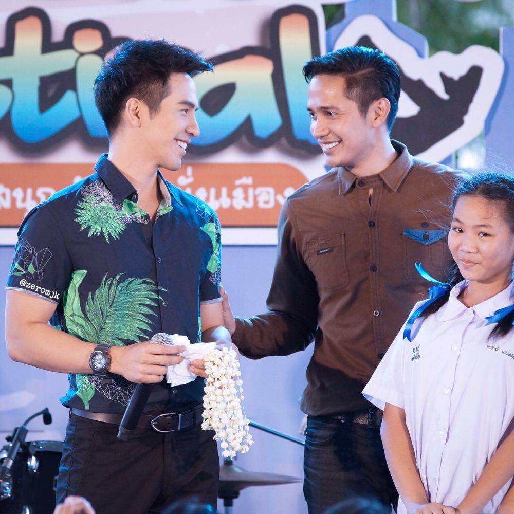โป๊ป กล้ามใหญ่ขึ้นนะสามี