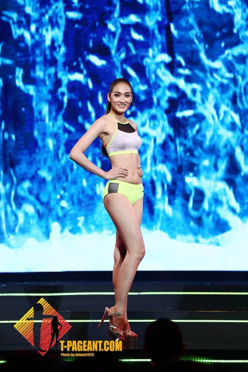ผู้เข้าประกวดมิสไทยแลนด์เวิลด์ 2016 โชว์โฉมรอบชุดว่ายน้ำ part 1