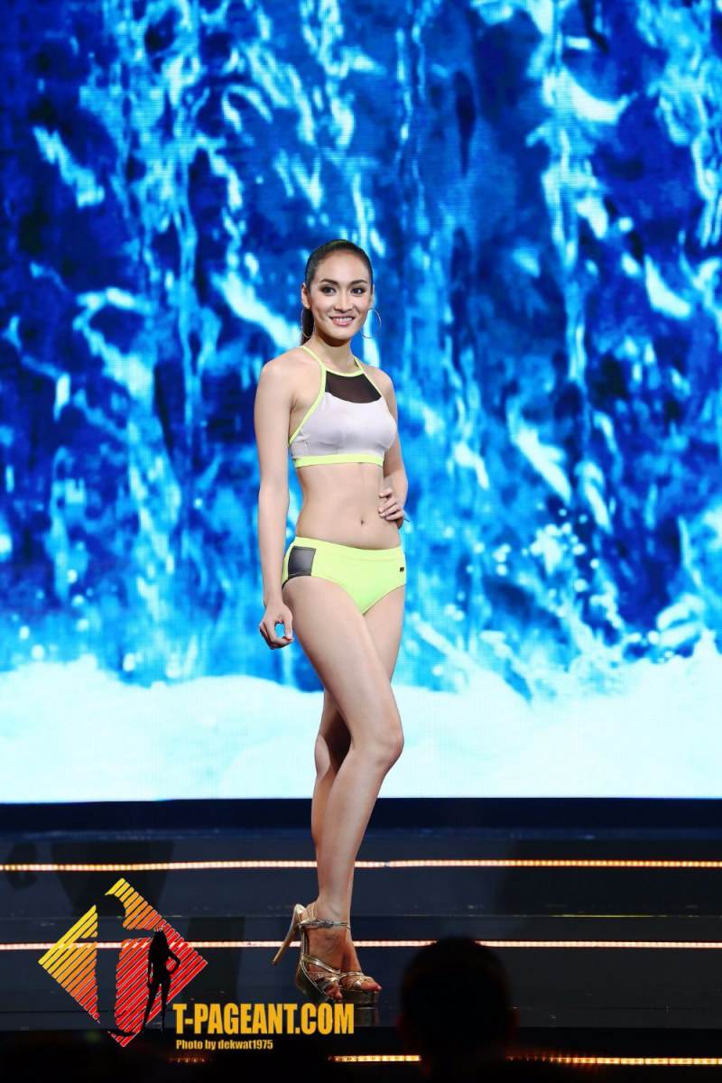 ผู้เข้าประกวดมิสไทยแลนด์เวิลด์ 2016 โชว์โฉมรอบชุดว่ายน้ำ part 1