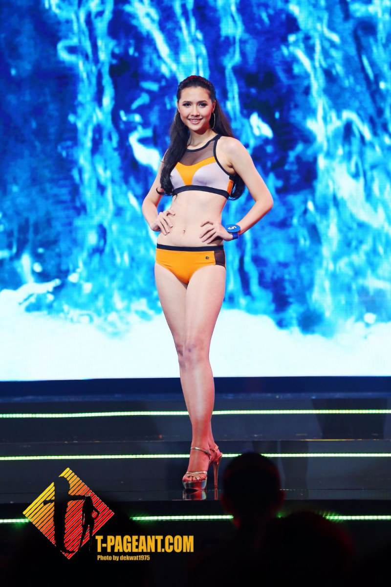 ผู้เข้าประกวดมิสไทยแลนด์เวิลด์ 2016 โชว์โฉมรอบชุดว่ายน้ำ part 1