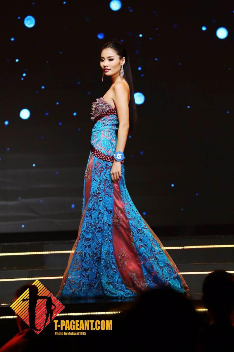 10 คนสุดท้าย “มิสไทยแลนด์เวิลด์ 2016” พร้อมเดินโชว์โฉมอีกครั้งในชุดราตรียาว