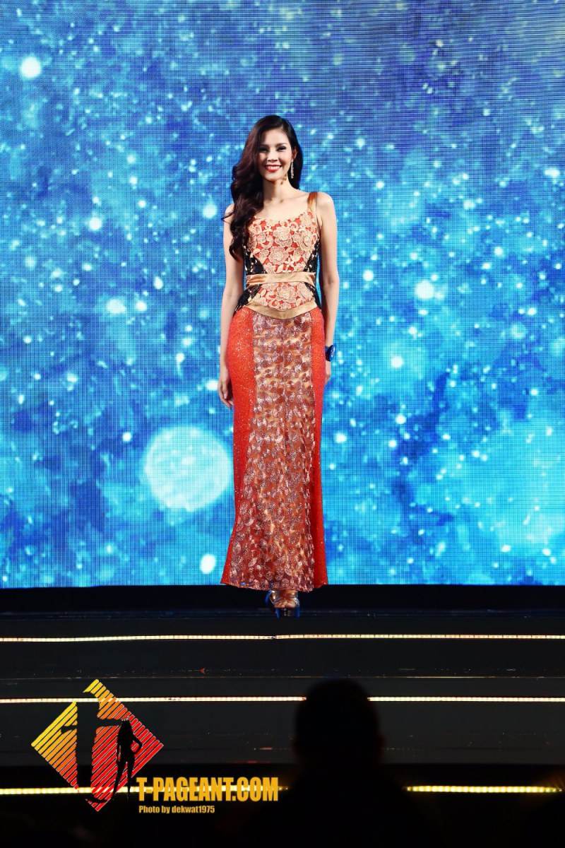 10 คนสุดท้าย “มิสไทยแลนด์เวิลด์ 2016” พร้อมเดินโชว์โฉมอีกครั้งในชุดราตรียาว