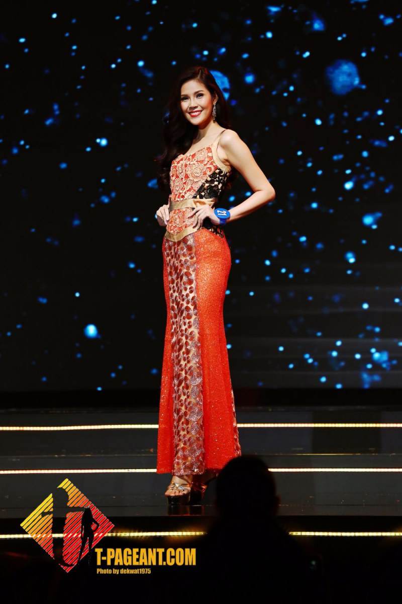 10 คนสุดท้าย “มิสไทยแลนด์เวิลด์ 2016” พร้อมเดินโชว์โฉมอีกครั้งในชุดราตรียาว