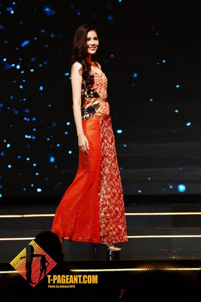 10 คนสุดท้าย “มิสไทยแลนด์เวิลด์ 2016” พร้อมเดินโชว์โฉมอีกครั้งในชุดราตรียาว