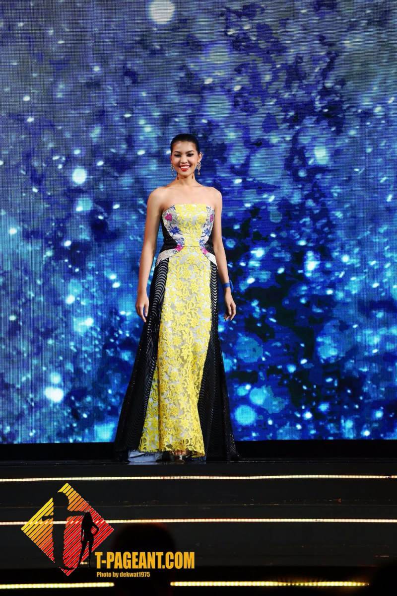 10 คนสุดท้าย “มิสไทยแลนด์เวิลด์ 2016” พร้อมเดินโชว์โฉมอีกครั้งในชุดราตรียาว