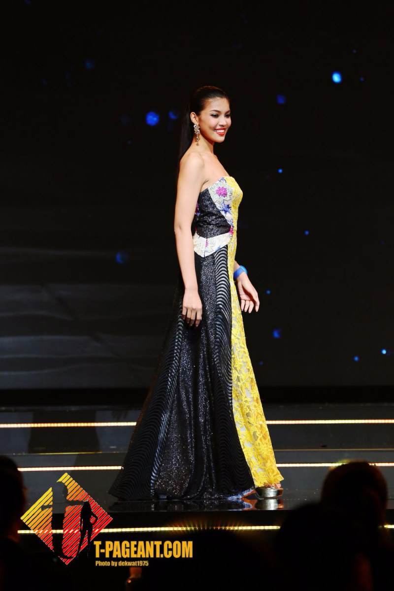 10 คนสุดท้าย “มิสไทยแลนด์เวิลด์ 2016” พร้อมเดินโชว์โฉมอีกครั้งในชุดราตรียาว