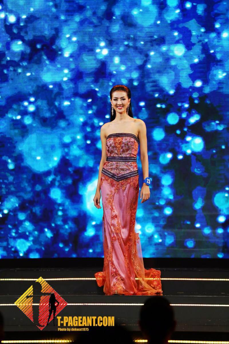 10 คนสุดท้าย “มิสไทยแลนด์เวิลด์ 2016” พร้อมเดินโชว์โฉมอีกครั้งในชุดราตรียาว