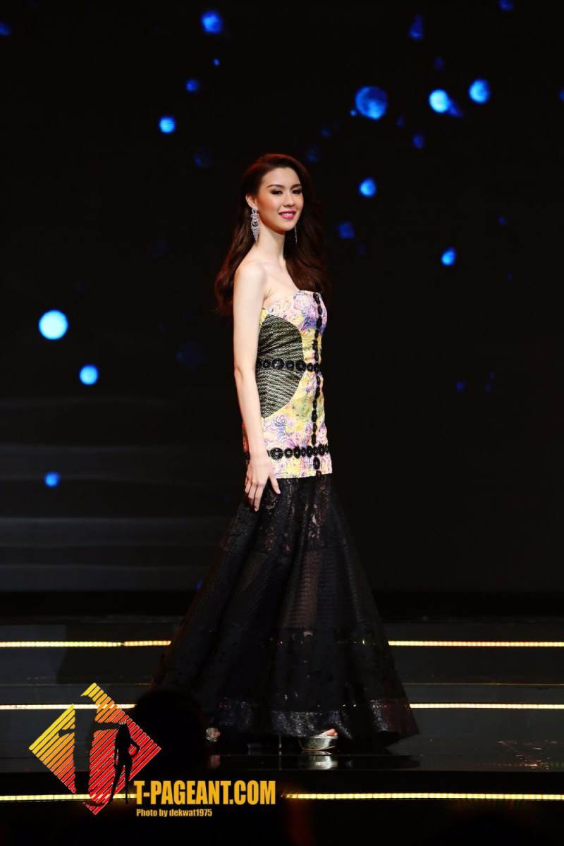 10 คนสุดท้าย “มิสไทยแลนด์เวิลด์ 2016” พร้อมเดินโชว์โฉมอีกครั้งในชุดราตรียาว