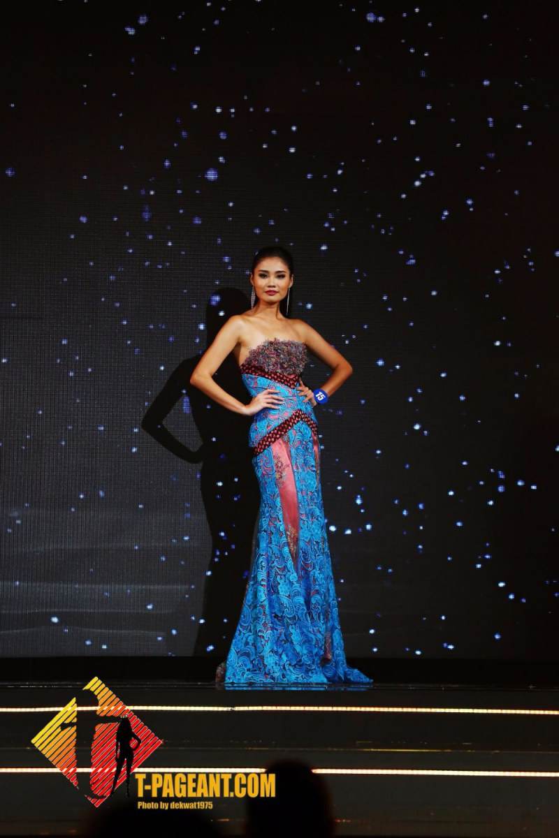 10 คนสุดท้าย “มิสไทยแลนด์เวิลด์ 2016” พร้อมเดินโชว์โฉมอีกครั้งในชุดราตรียาว