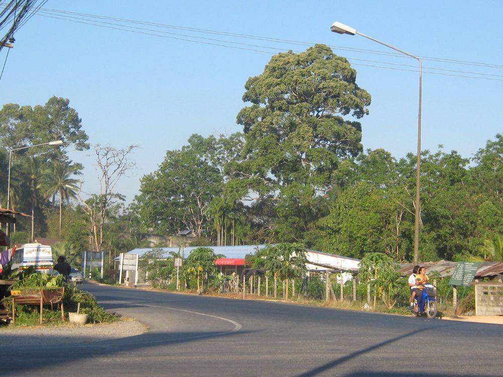 แยกบ.จันดี ตรงไป อ.นาบอน