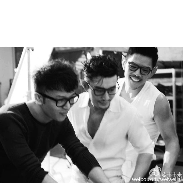 Huang Xiaoming & Jacky Heung @ Harper's Bazaar Men's Style China June 2016