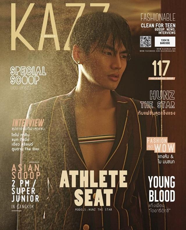 ฮั่น อิสริยะ @ KAZZ vol.9 no.117 April 2016