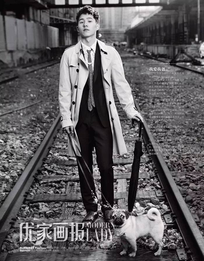 Haoran Liu @ Modern Lady Magazine June 2016