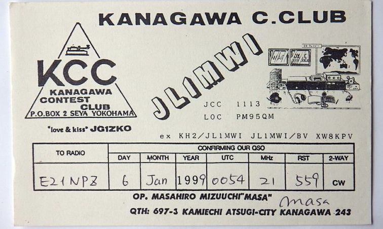 วิทยุสมัครเล่นระหว่างประเทศ กับ QSL CARD