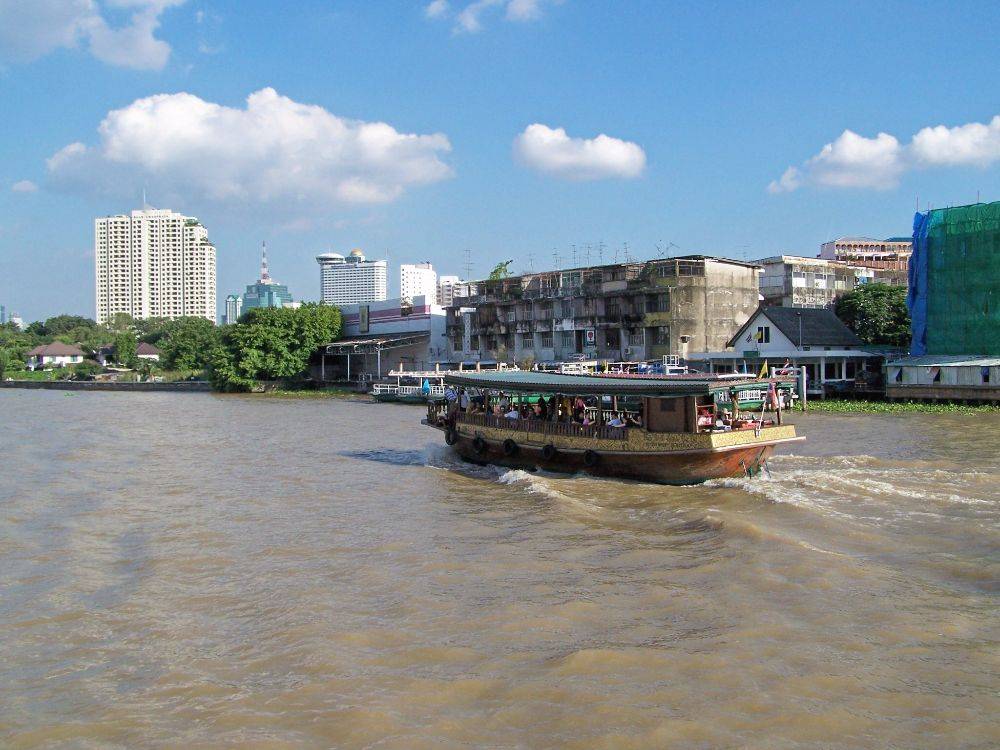 แม่น้ำเจ้าพระยา ในปี ค.ศ.2005
