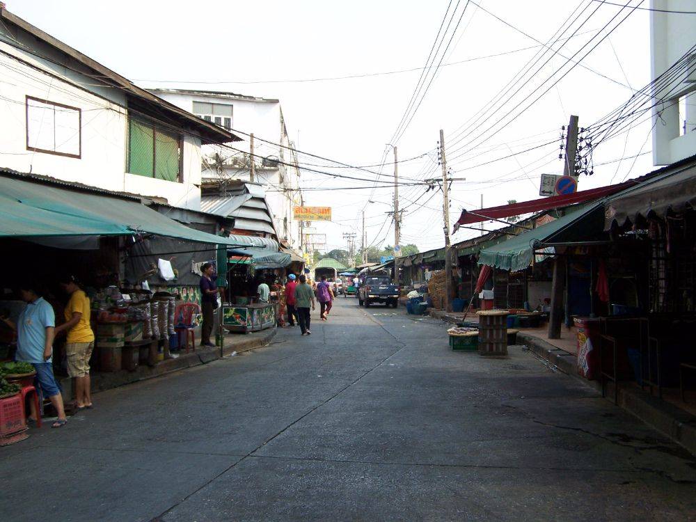 ตลาดเก่ามีนบุรี สมัยแรก