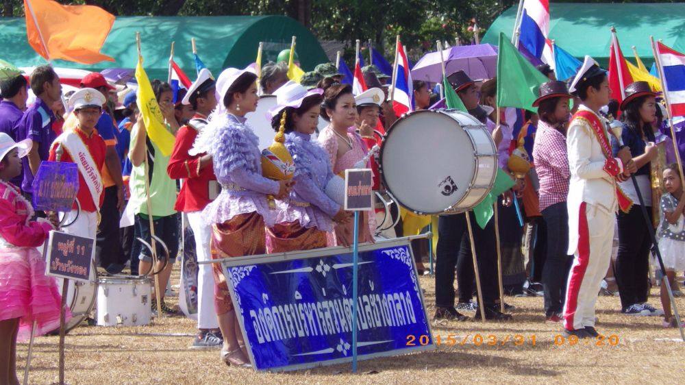 พิธีเปิดกีฬา อบต.ช้างกลาง ปี ๒๕๕๘