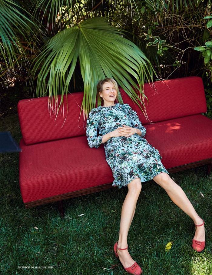 Ren&eacute;e Zellweger @ Vogue UK July 2016