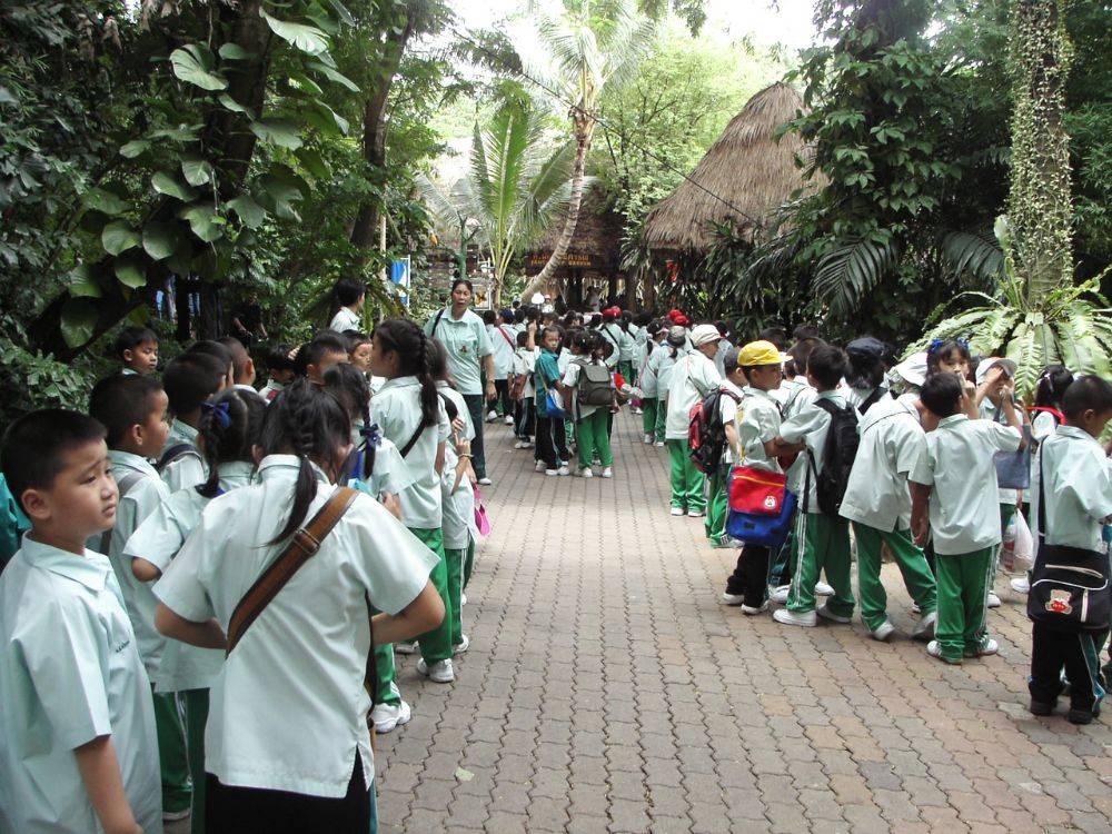 นักเรียนทัศนศึกษา ที่ ซาฟารีเวิลด์