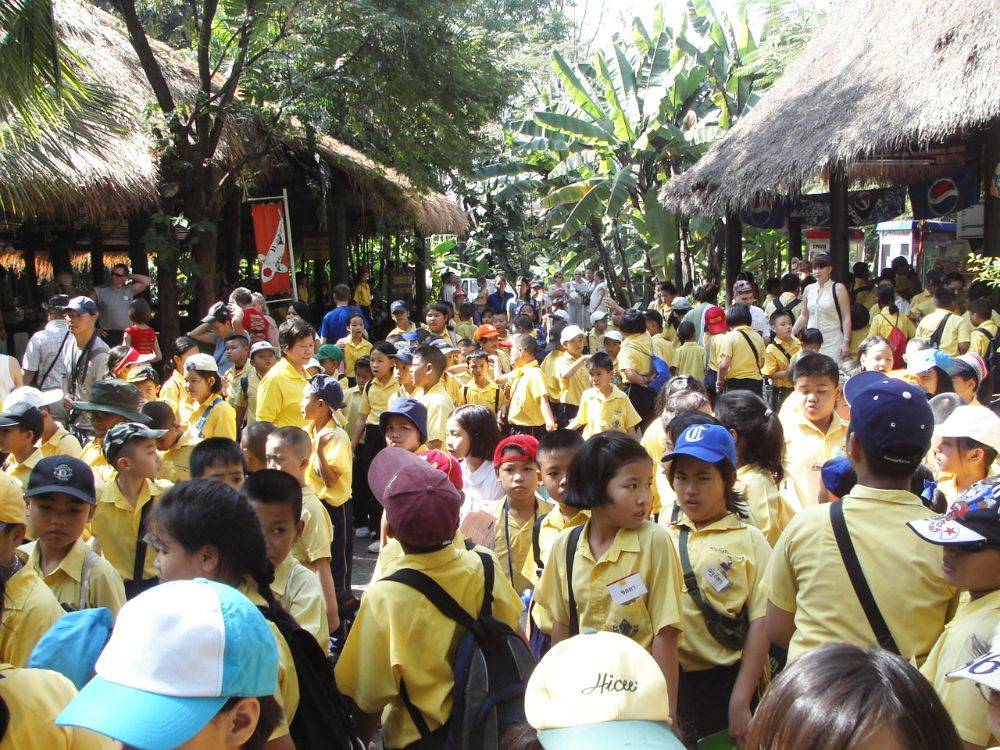 นักเรียนทัศนศึกษา ที่ ซาฟารีเวิลด์