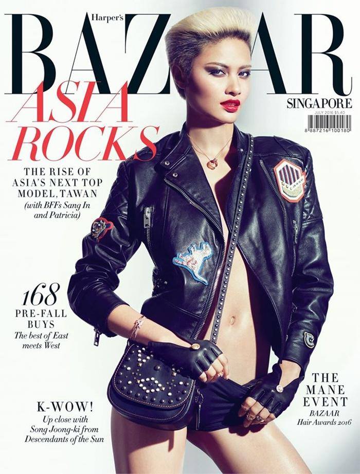 ตะวัน จิรัชญา @ Harper's Bazaar Singapore July 2016