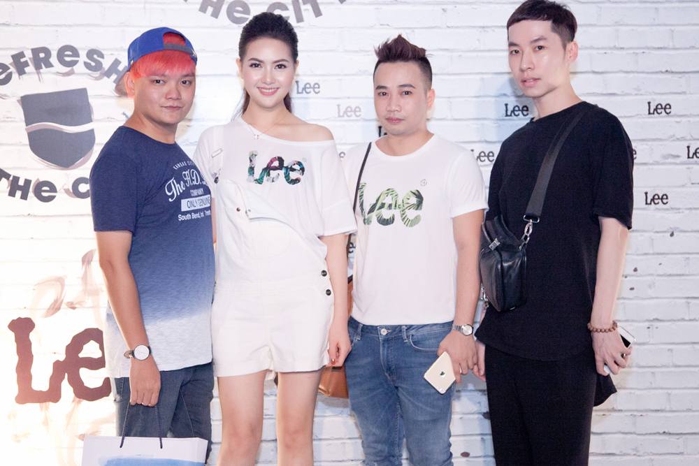 Mario Maurer, Koolcheng Trịnh T&uacute; Trung, Mai H&agrave; Ng&acirc;n - Lee Jeans Refesh The City