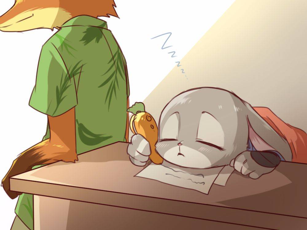 Nick Wilde and Judy Hopps (ZOOTOPIA)