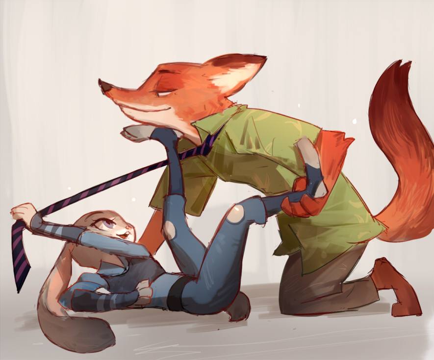 Nick Wilde and Judy Hopps (ZOOTOPIA)