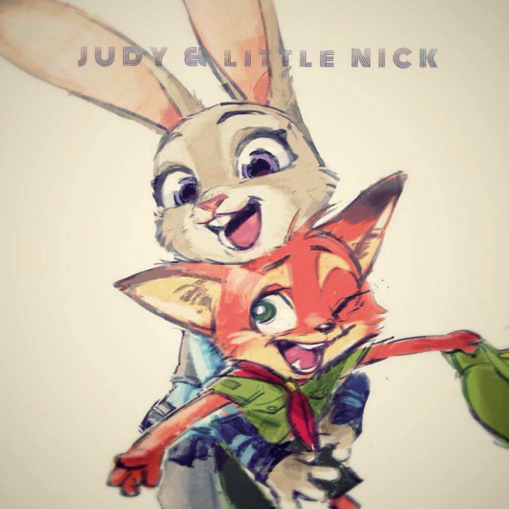 Nick Wilde and Judy Hopps (ZOOTOPIA)