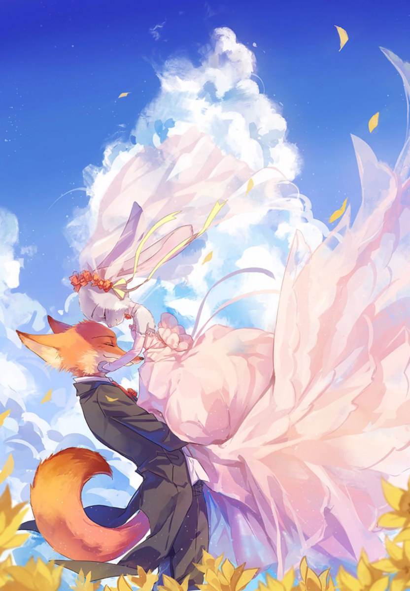 Nick Wilde and Judy Hopps (ZOOTOPIA)