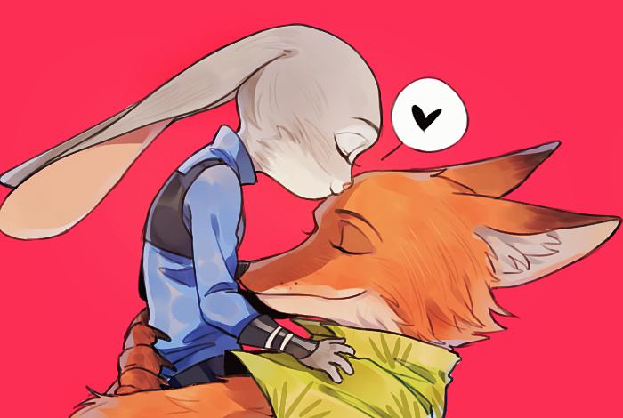 Nick Wilde and Judy Hopps (ZOOTOPIA)