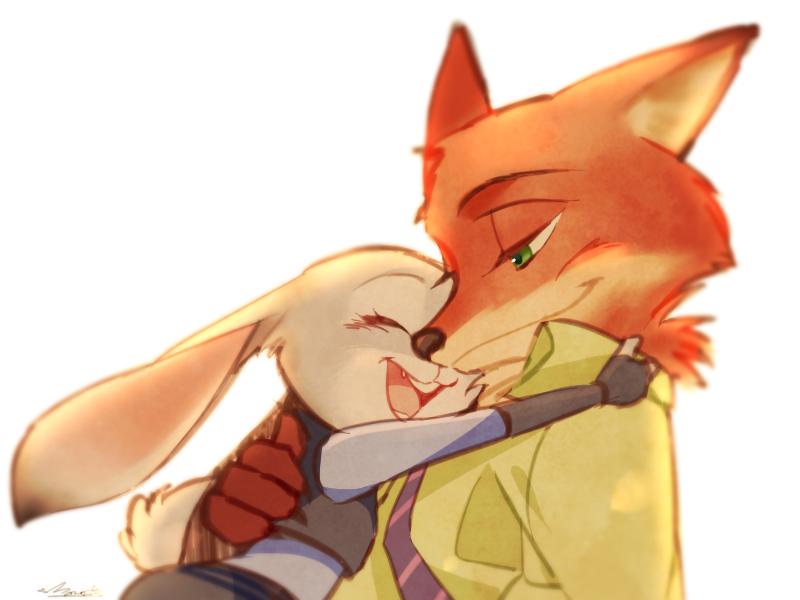 Nick Wilde and Judy Hopps (ZOOTOPIA)
