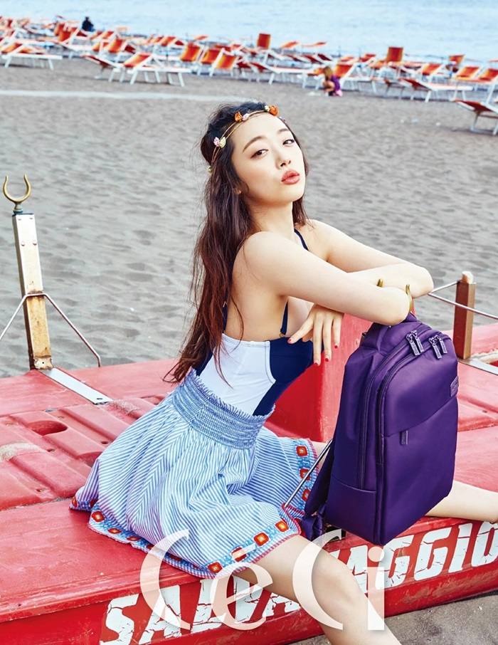 Sulli @ CeCi Korea July 2016