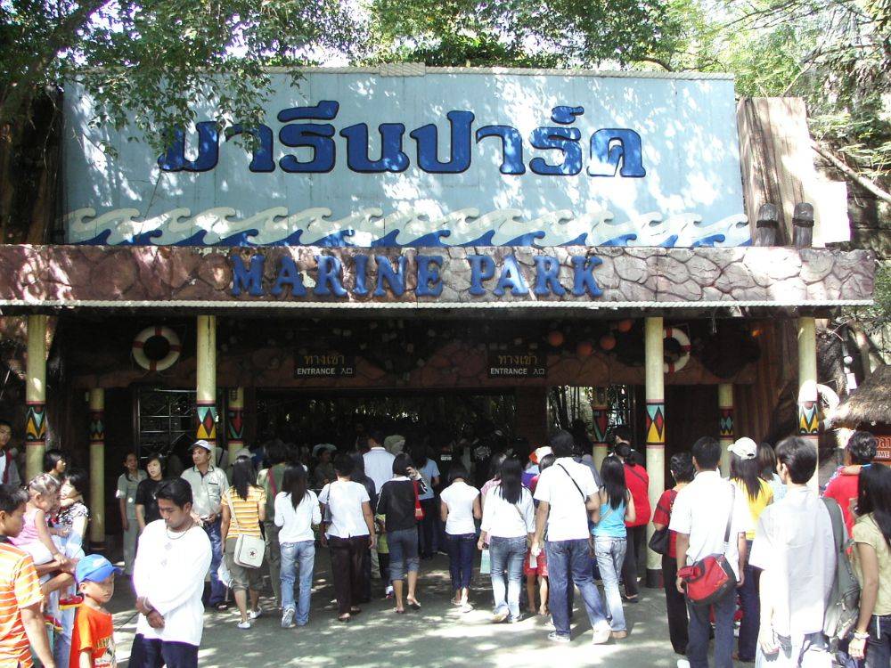 ทางเข้าพิธิเปิดงาน
