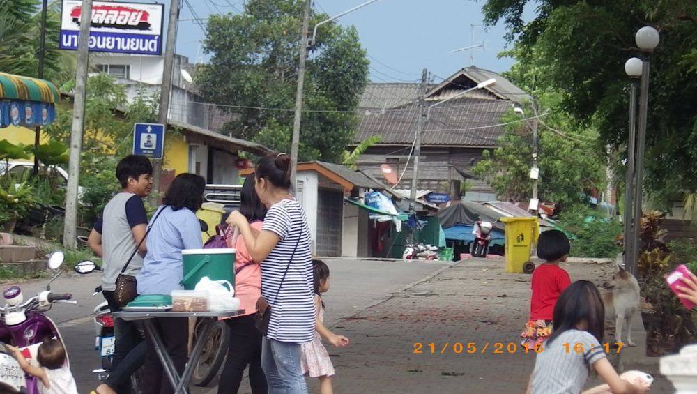 ข้างสนามเด็กเล่น หมูย่าง