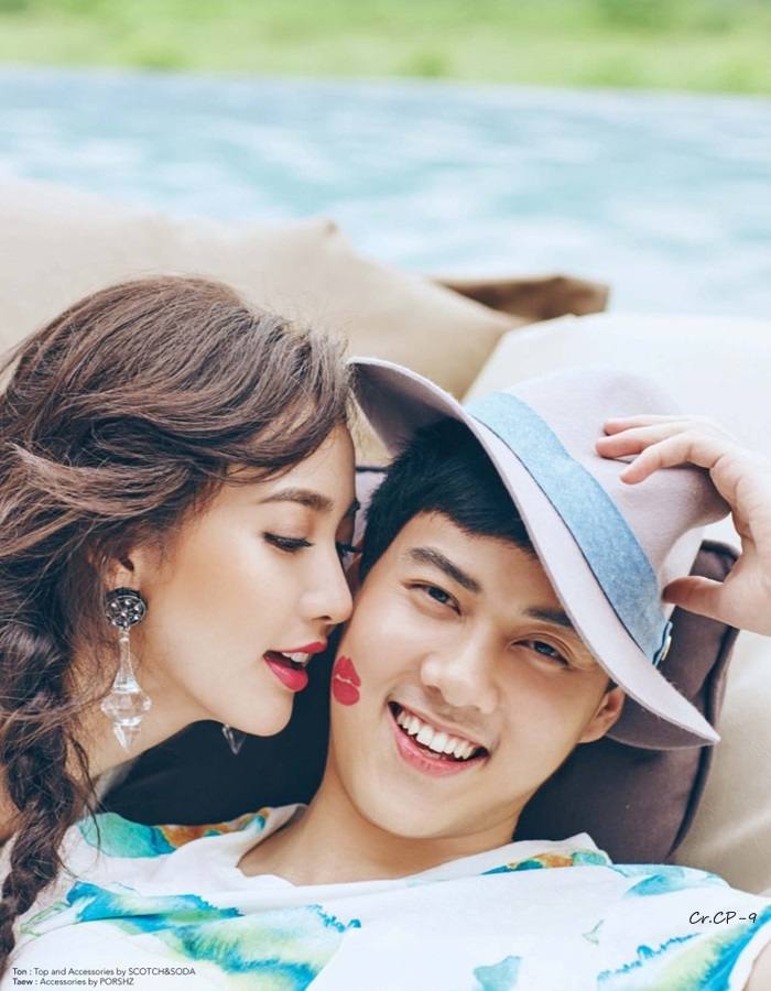 แต้ว-ณฐพร & ต้น-อาชว์ @ HONEYMOON+TRAVEL vol.14 no.169 June 2016