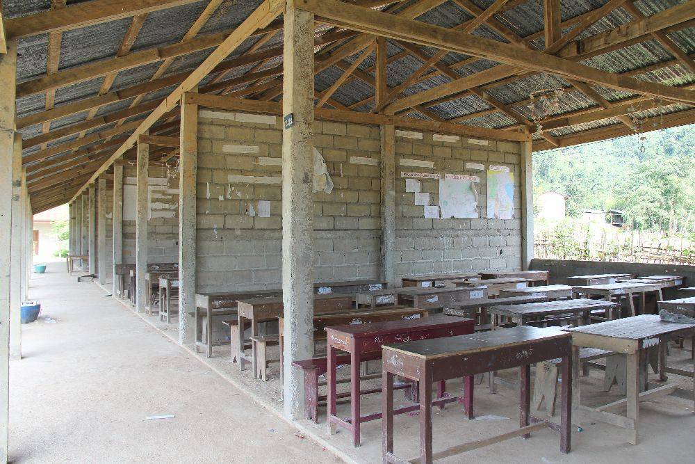 โรงเรียนน่าอยู่ คุณครูใจดี โรงเรียนมัธยมกาสี เมืองกาสี แขวงเวียงจันทร์ สปป ลาว