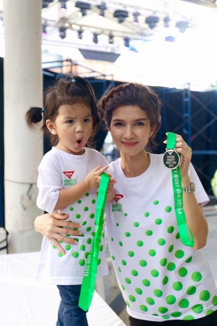 มะลิควงแม่โบว์โชว์พลังวิ่งมาราธอนสุดสตรอง!!