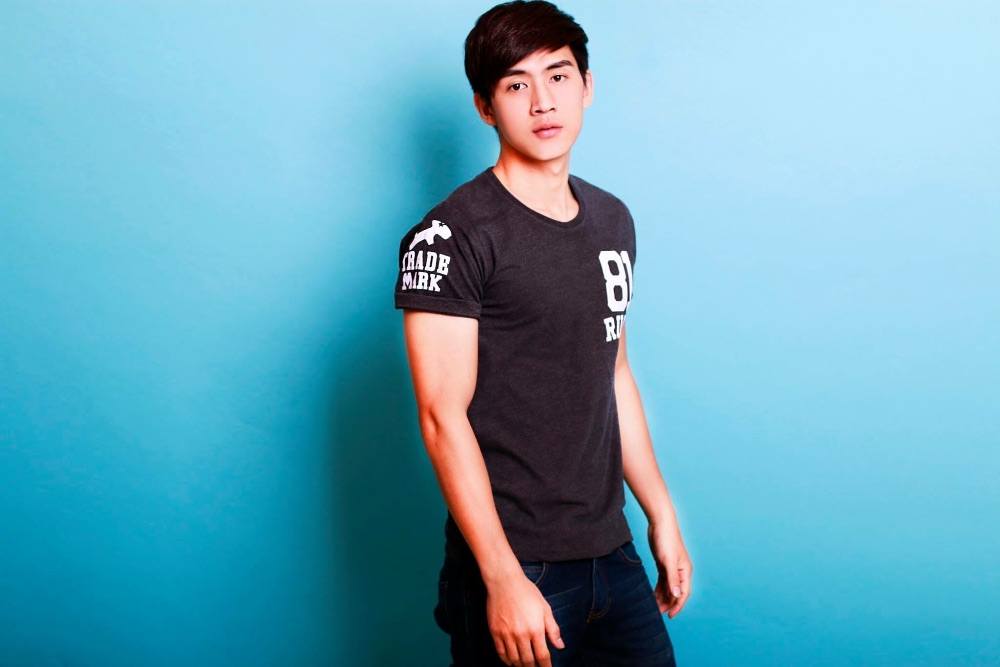A young model