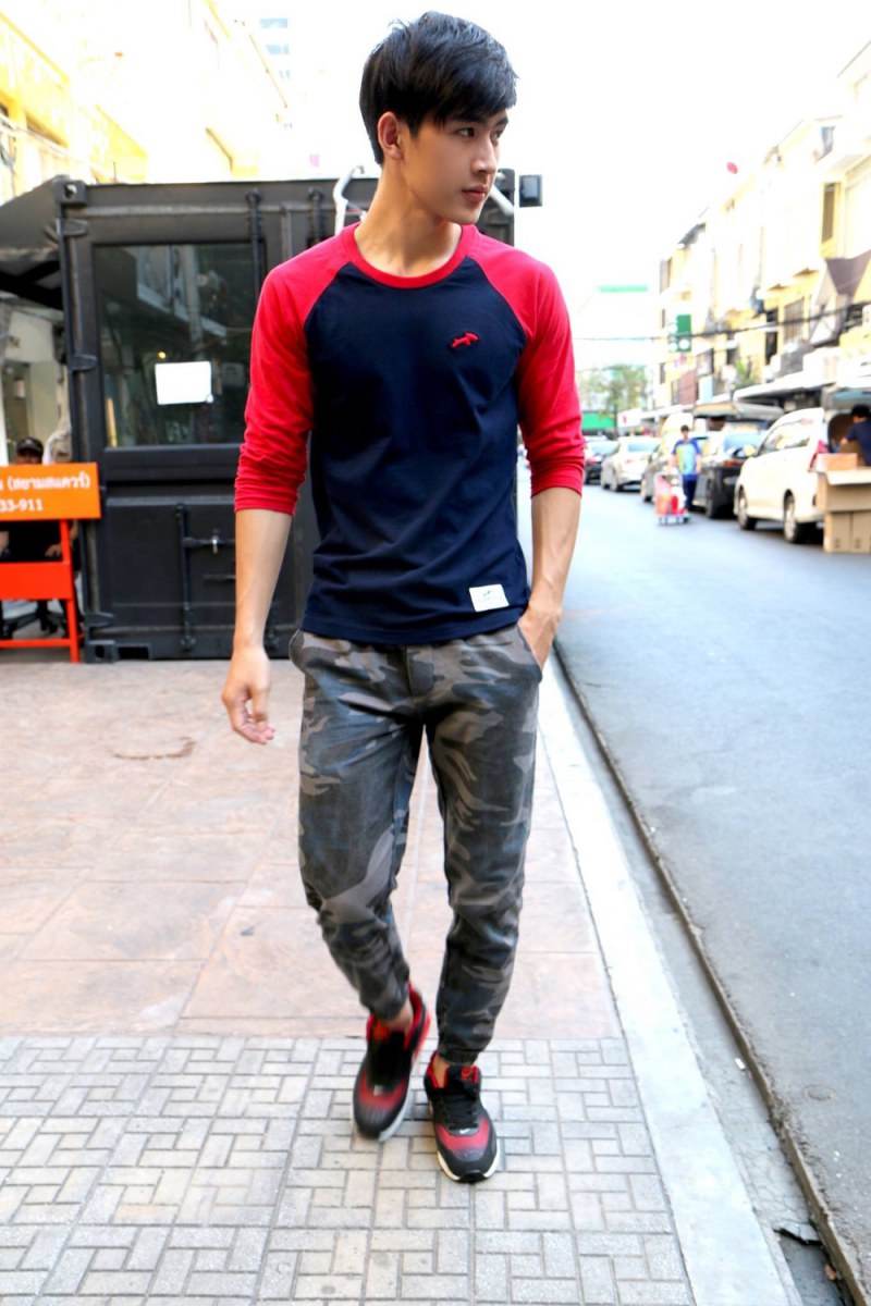 A young model