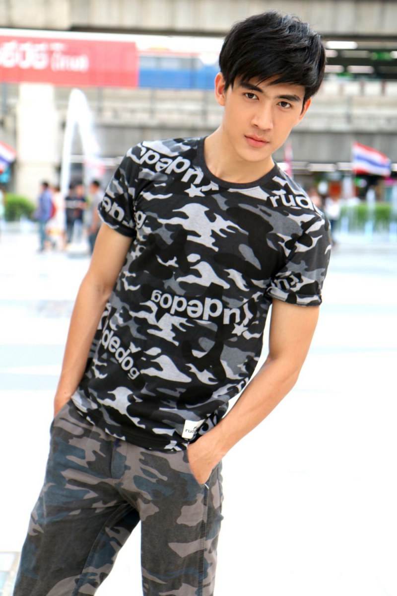 A young model