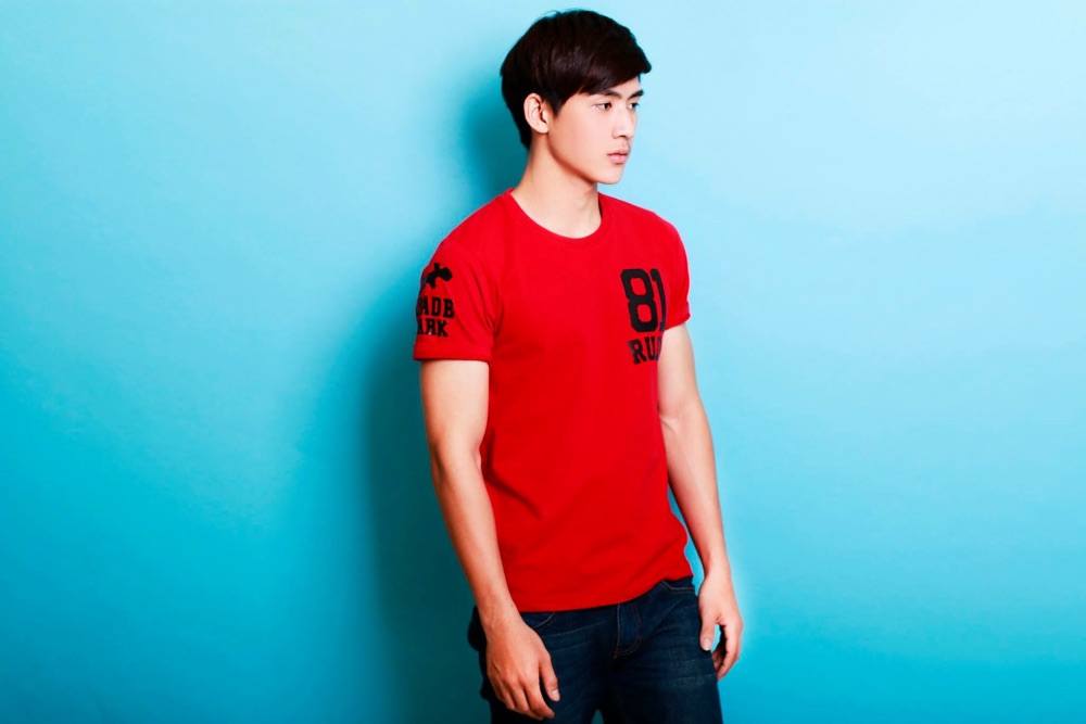 A young model