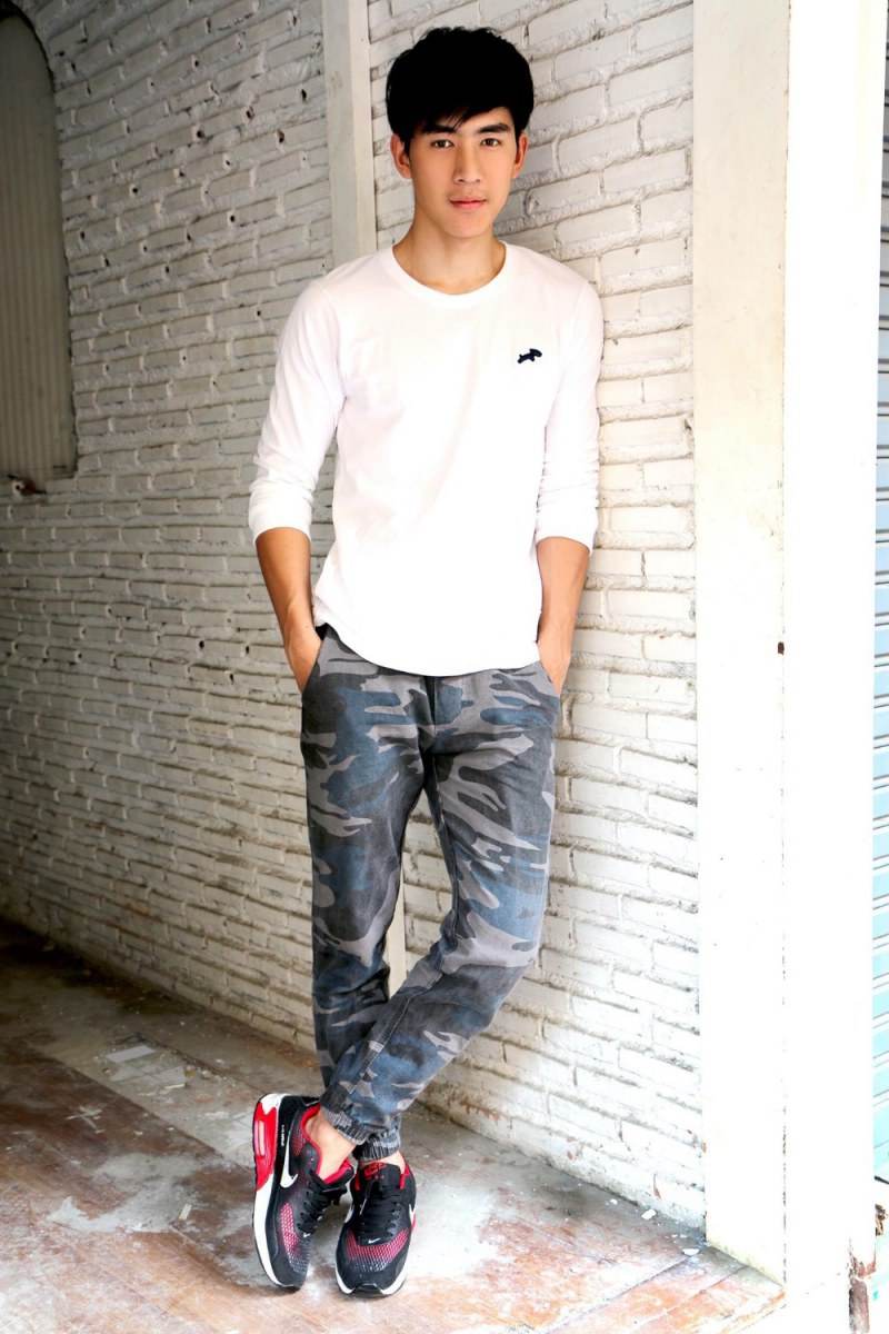 A young model