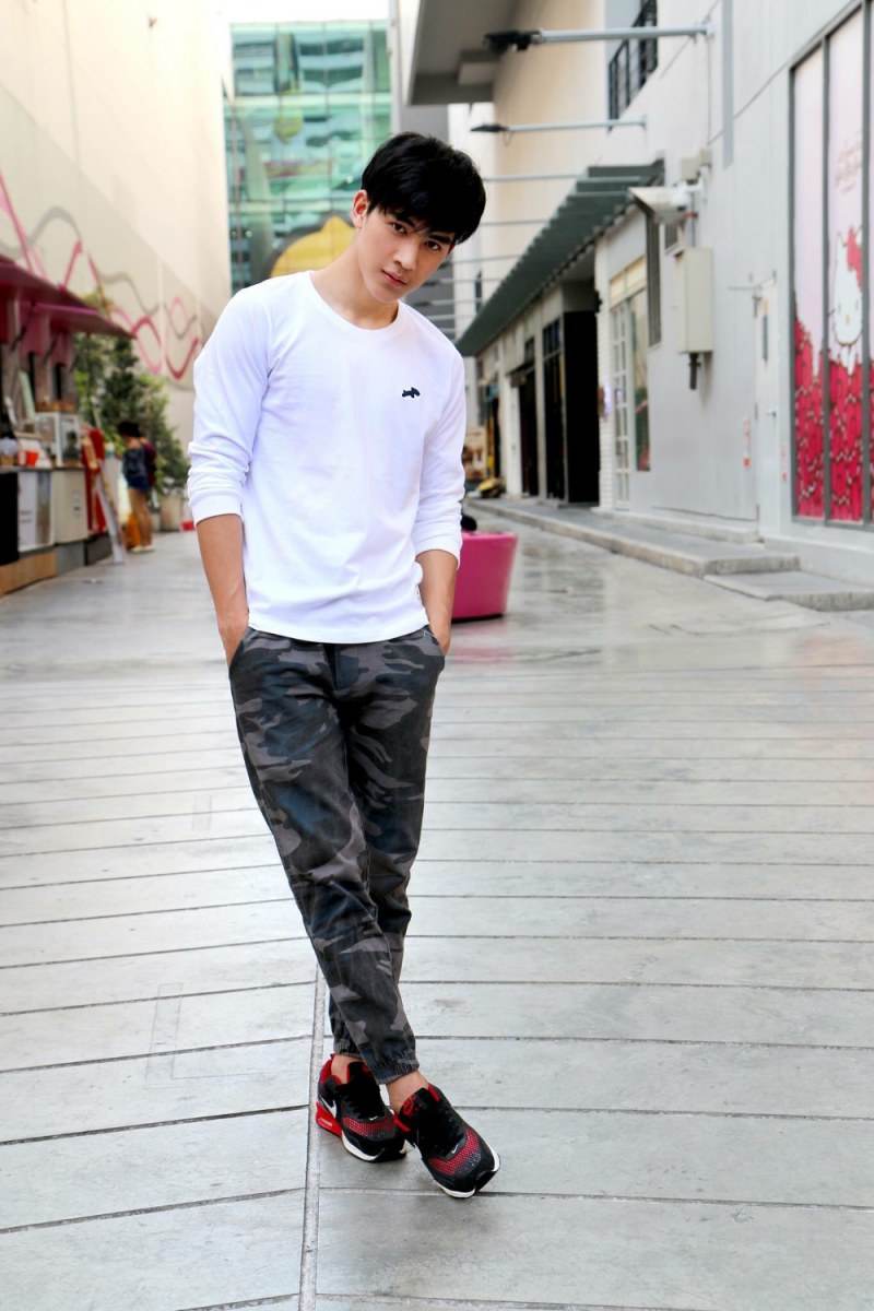 A young model