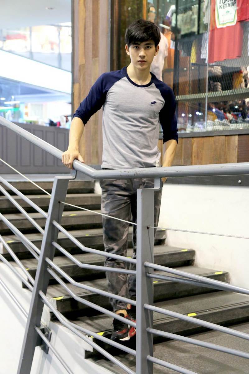 A young model