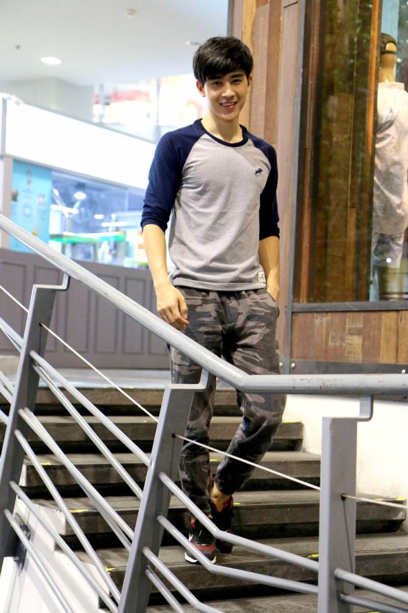 A young model