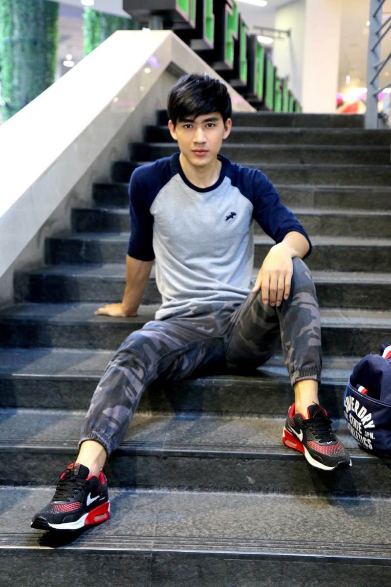 A young model